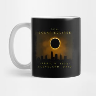 2024 Total Solar Eclipse In Cleveland Mug